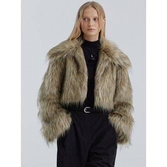 몰리올리 GABRIEL fur short jacket [2c]