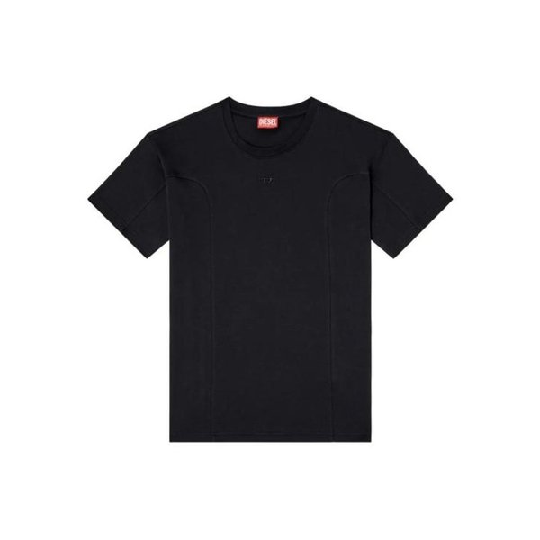 26SS 디젤 t norm int 반팔 티셔츠 A19524 0AIJU 9XX BLACK DOM