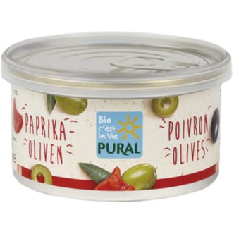  푸랄 Pural 파프리카 올리브 야채 스프레드 125g