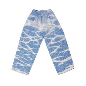 Heart Washed Pants Sky_Blue