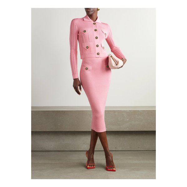 아이코닉 포켓 메달리온 버튼 가디건 1647597349885547