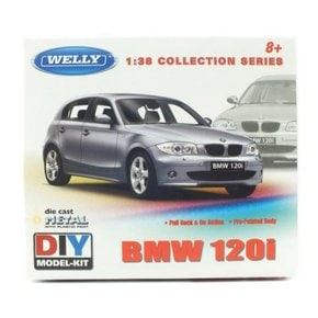 1/38 BMW 120i (풀백주행) - 조립킷 (WE236250RE) 금속조립모형