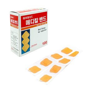 에버레이드 메디칼 인젝션 롤 2.5cmX2.5cm 100매