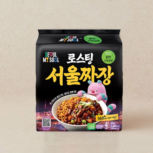로스팅 서울짜장 99g*4개