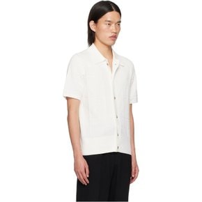 화이트 아라웬 폴로 셔츠 T72458001 090-PURE WHITE