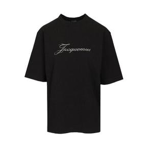 26FW 자크뮈스 반팔 티셔츠 26ETSW00596AJ00289990 Black