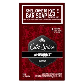 Old Spice 올드 스파이스 바 솝 141G 6개입 1박스 스웨거