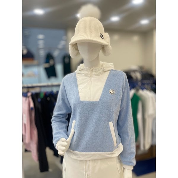 [여주점] 여성 우븐하이브리드 후드 티셔츠 GO422LRLN1