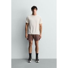 ZARA 자라 텍스쳐드 테크니컬 티셔츠 에크루 말 8054325082 8054325 1274217
