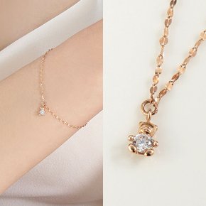 [rorojewelry]트윙클 베어 / 14k 팔찌