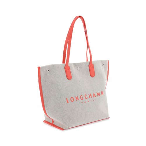 2024SS Longchamp 캔버스 쇼퍼백 FRAGOLA