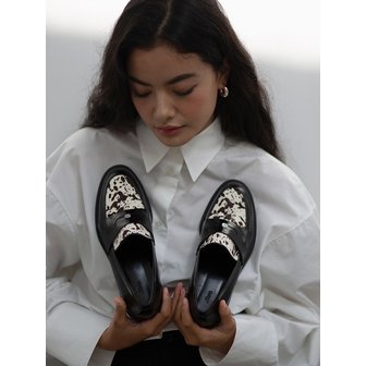 then [리퍼브]Ronnie loafer / mix hair