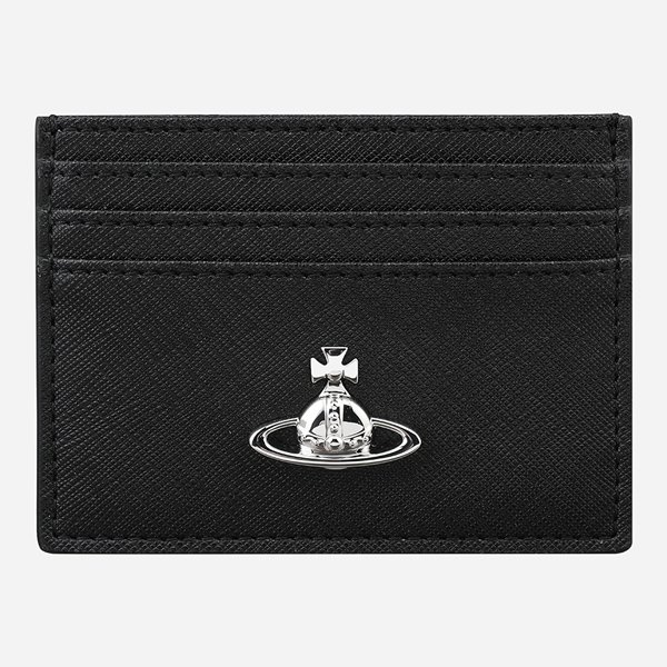 [시흥점] [비비안 웨스트우드]6S 54030004W S0021 N401 사피아노 플랫 카드 지갑 여성 블랙