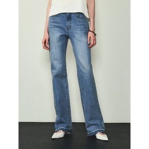 Sidecut Boot-cut Denim Pants_CTD408(Light Blue)