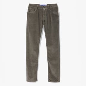 야콥코헨 데님팬츠 JCC2M30002 PANT 5 PKT REGULAR SLIM FIT BARD (CORDUROY GARMENT-DYED) GRAY