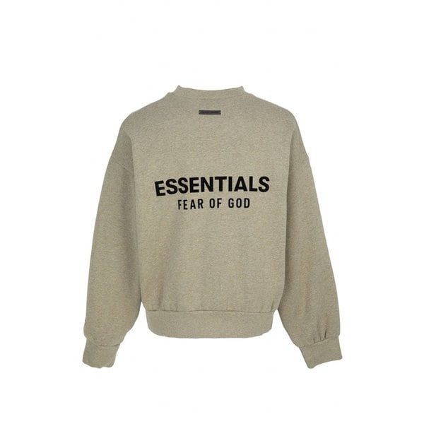 피어오브갓 에센셜 남성 기모 맨투맨 192AS252082F HOMESTEAD HEATHER