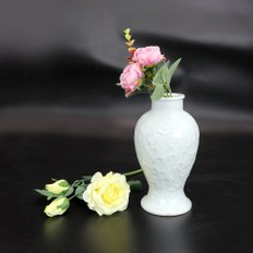  조화 꽃병 화병 오브제 테이블 데코 인테리어 도자기 화병