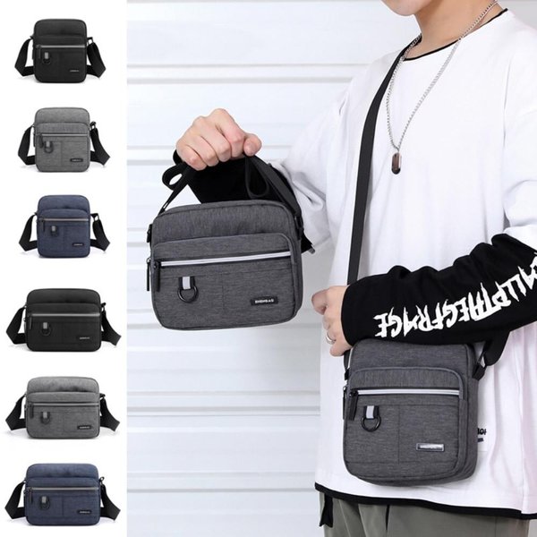 [옷자락] 남자 옥스포드 생활방수 두가지타입 미니 크로스백