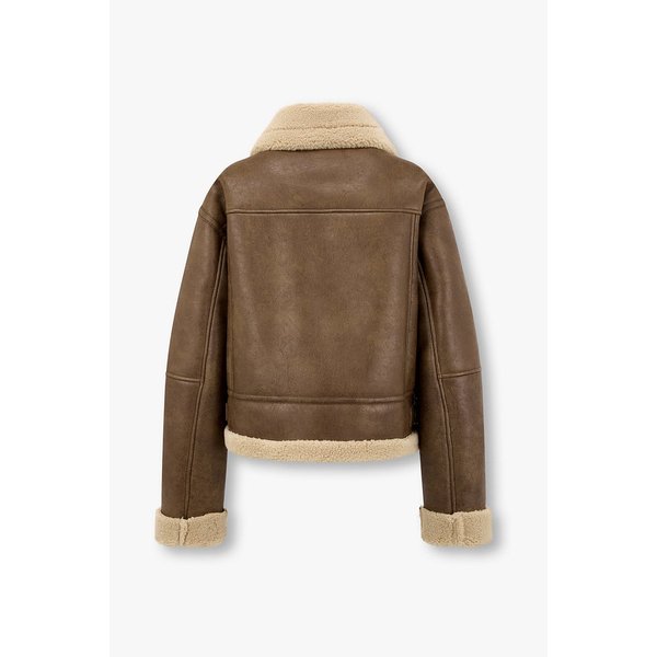 빈티지워싱 반더블 신세틱 무스탕 9195461113072