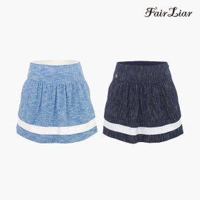 여성 하이웨이스트 트위드 스커트 FS2SK12F