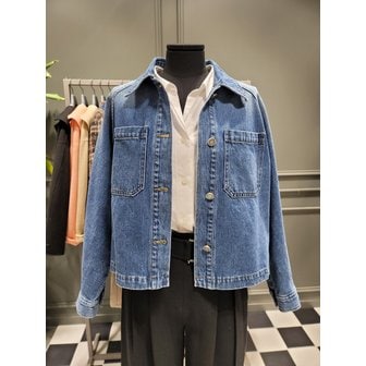 시슬리 [여주점] 셔츠형 데님 자켓(SADKA2211)
