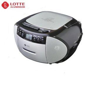 롯데 880 라디오 CD플레이어 씨디플레이어 MP3 카세트 BK