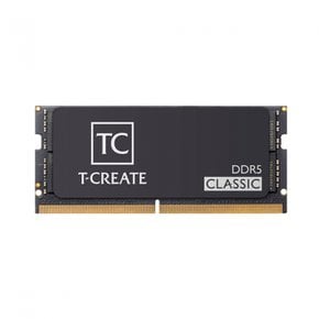 Team SO-DIMM DDR5 5600MHz PC4-44800 32GB T-CREATE 노트북 PC용 메모리 시리즈 그래핀 히트