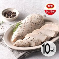 하림 냉장 수비드 닭가슴살 블랙페퍼 100g 10팩