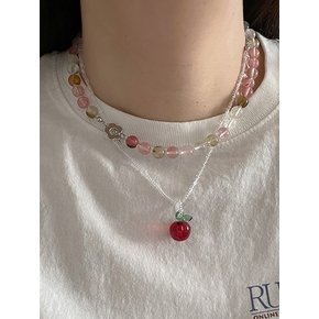 Cherry Quartz Necklace_NC276