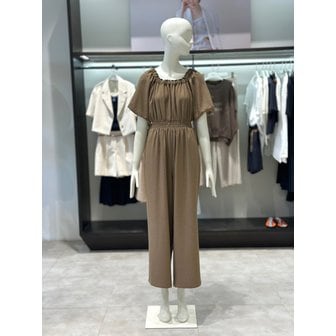 ZOOC [시흥점] 볼륨 소매 밴딩 점프 수트 V253PSE907