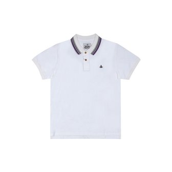 비비안웨스트우드 2H01000P J0009 A401 ORB 오브 로고 클래식 폴로 남성 반팔티