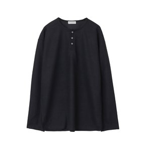 남자 라운드 와플 버튼 헨리넥 데일리 긴팔 티셔츠 DS-TSA-Q320