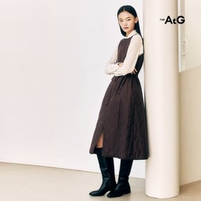 [정상가 198,000원] 더엣지 퀼팅 원피스 WZOP7G01