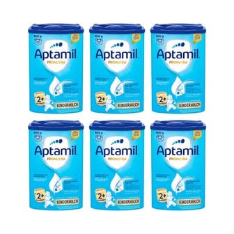  독일 압타밀 킨더밀쉬 2+ 800g 6통 Aptamil Kindermilch 2+