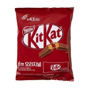 킷캣 미니 오리지널 580.5g (13.5g x 43입 ) .