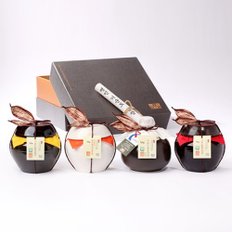 모두의식탁 [전통장명인] 식품명인35호[전통명인] 전통장 모음 선물세트 동(冬)호 2kg[된장+고추장+간장+볶음고추장]