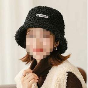 벙거지 모자 램스울 버킷햇 겨울 방한 뽀글이 모자 모자