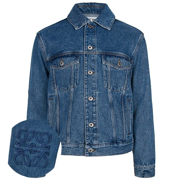 [부산점] 25FW 진블루 아나그램 데님 자켓 H526Y50W41 5320