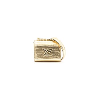 LOUIS VUITTON 루이비통 트위스트 미니 숄더백 와니 체인 골드 GOLD N82137