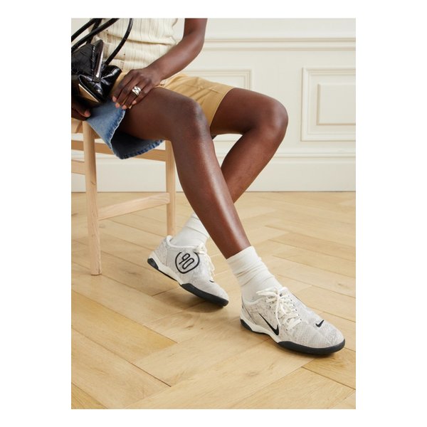 T90 Se 스네이크 이펙트 가죽 스니커즈 오프 화이트 46376663162863071