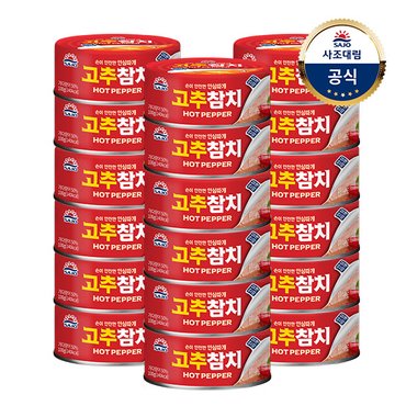 대림선 [사조대림] 사조 고추참치 100g x18캔