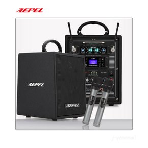 FC-800 2채널 100W 충전 휴대용 앰프스피커 핀마이크