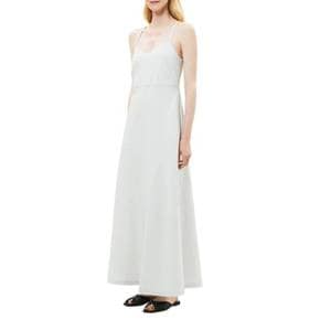 4709747 Theory Haranna Linen-Blend Maxi Dress