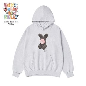 RABBIT BELLY HOODIE 레빗벨리 후드