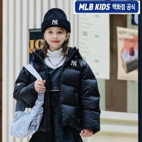 24년FW [KIDS] 아웃도어 메탈배색 숏다운 7ADJR0446-50BKS