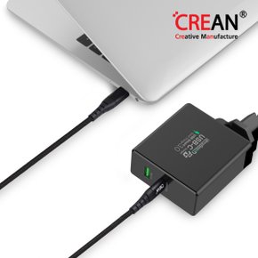 USB-C to USB-C 메탈 케이블 (CRECBCTC2)