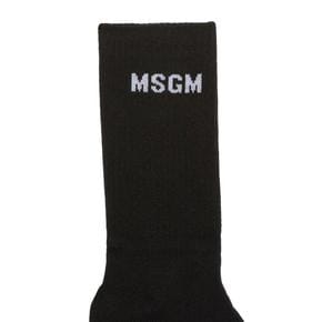 25FW 엠에스지엠 양말 3940MS0325776699 BLACK DOM