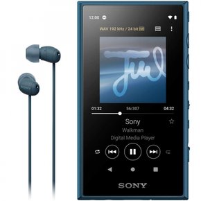 16GB A NW-A105HN: MP3 블루투스 안드로이드 마이크로SD 360 리얼리티 오디오 NW-A105HN LM 소니
