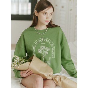 Margaret Sweatshirt - Moss Green