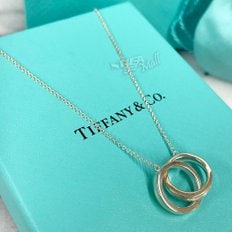 티파니앤코 인터라킹 서클 실버 펜던트 TIFFANY INTERLOCKING CIRCLES PENDANT